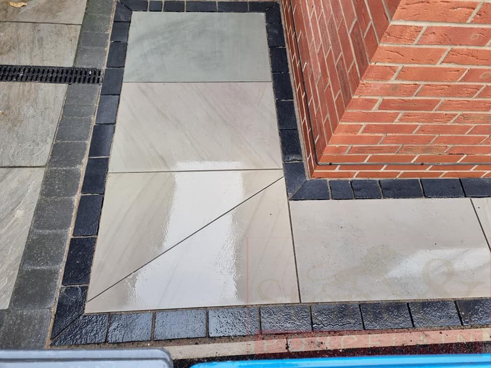 SAWN GREY SMOOTH SANDSTONE MIXED SIZES 17.82 M2 Pack