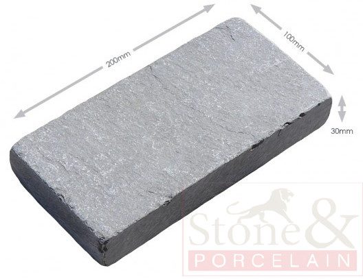 DOVE GREY 200X100 COBBLES