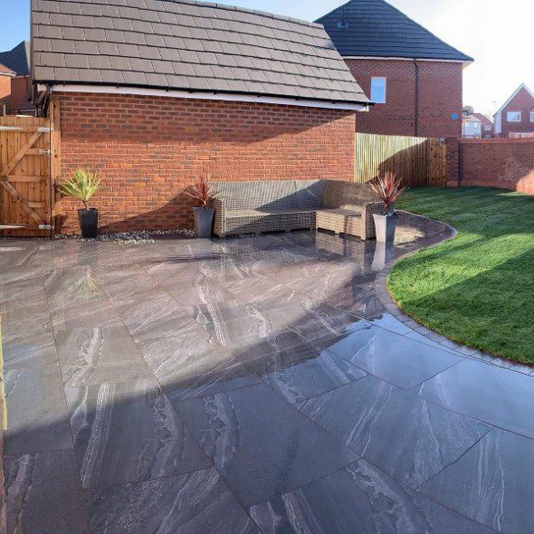 Marmo Anthracite Porcelain Range