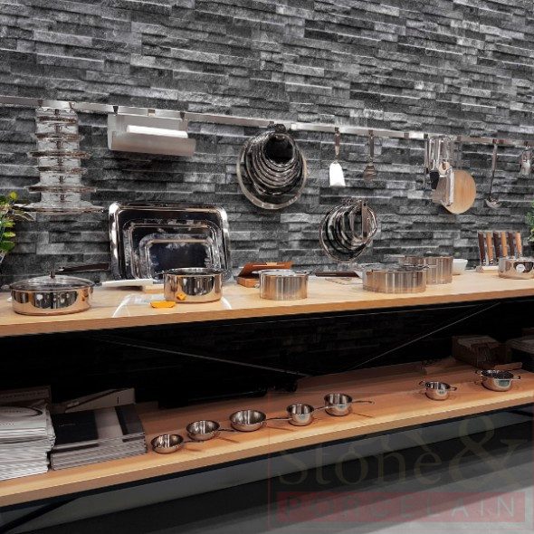 Lava Porcelain Interlocking Cladding