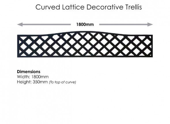 Curved Lattice Trellis