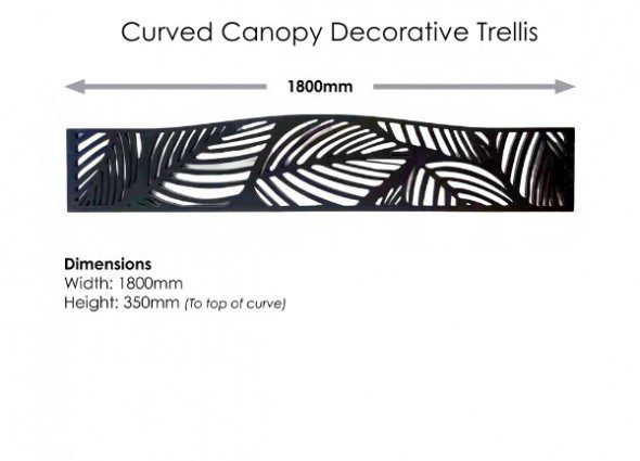 Curved Canopy Trellis
