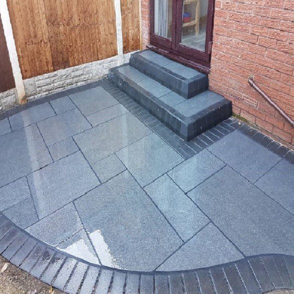 Mid Grey Granite Mixed Sizes